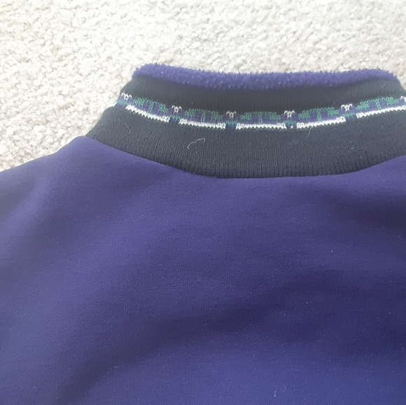 Vintage Y2K Performance Bicycle Fleece Cycling Jersey, Rear Zip Kangaroo Pocket - Picture 16 of 16